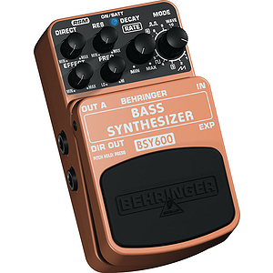 Behringer BSY600 Ultimate Bass Synthesizer Effects Pedal