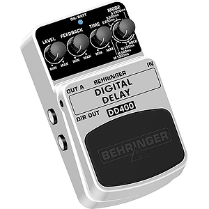 Behringer DD400 Digital Stereo Delay/Echo Effects Pedal