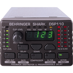 Behringer DSP110 Digital 24-Bit Multifunction Signal Processor