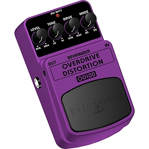 Behringer OD100 Overdrive Distortion Effects Pedal