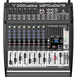 Behringer PMP1000 500-Watt 12-Channel Powered Mixer
