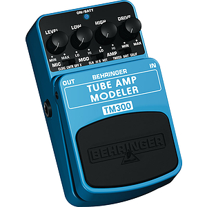 Behringer TM300 Ultimate Tube Amp Modeling Effects Pedal