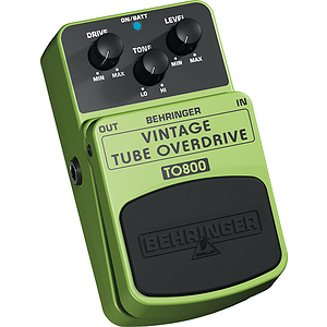 Behringer TO800 Vintage Tube-Sound Overdrive Effects Pedal