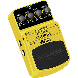 Behringer UC200 Ultimate Stereo Chorus Effects Pedal