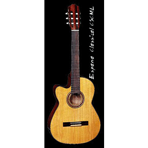 Dean Espana Solid Top Acoustic-Electric Classical Guitar - LEFT-HANDED MODEL