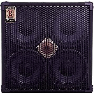 Eden D410T8 T Series Bass Amplifier Cabinet - 4x10", 500-watt, 8 ohm