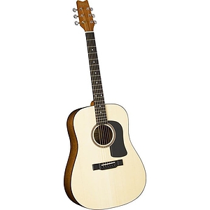 Washburn D6S D Series Solid-top Dreadnought Acoustic Guitar - Natural