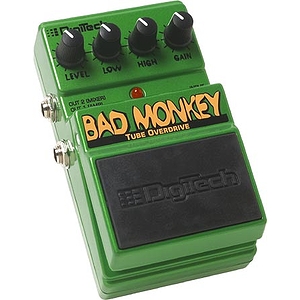 Digitech Bad Monkey Tube Overdrive Distortion Pedal
