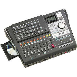 Tascam DP-01FX/CD 8-track Digital Hard Disk Recorder with Portastudio Interface and CD Burner