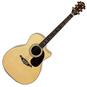 Hohner EA65CEQ Solid-top Concert Cutaway Acoustic-Electric Guitar