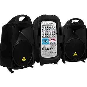 Behringer EPA900 Ultra-Compact 900-Watt 8-Channel Portable PA System with Digital Effects and FBQ Feedback Detection