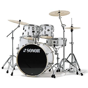Sonor Force 1007 Stage 1 5-piece Drumset - Snow White