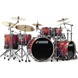 Sonor Force 2007 Stage 1 5-piece Drumset - Amber Fade