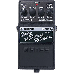 Boss FDR-1 Fender '65 Deluxe Reverb Effects Pedal