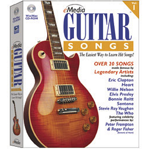 eMedia Guitar Songs CD-ROM for Windows/Mac