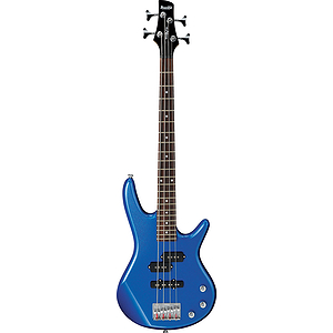 Ibanez GSRM20 Mikro 4-string 3/4-size Bass Guitar - Brilliant Blue Metallic