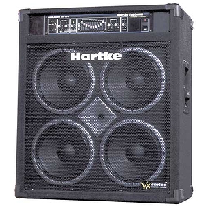 Hartke VX3500 Bass Combo Amplifier - Hartke 3500 Head w/4x10" speakers