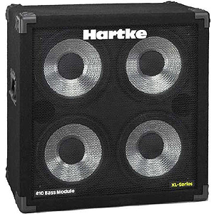 Hartke 410XL XL Series Bass Amplifier Cabinet - 4x10", 400-watts