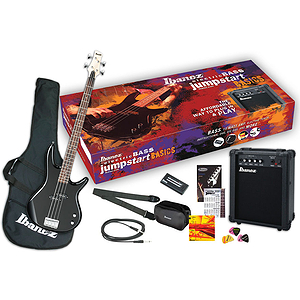 Ibanez Jumpstart IJSB90 Bass Guitar Starter Pack - Black