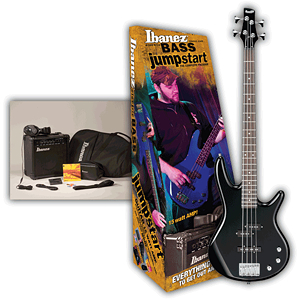 Ibanez Jumpstart IJXB190 Bass Guitar Starter Pack - Black