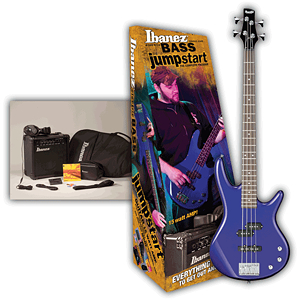 Ibanez Jumpstart IJXB190 Bass Guitar Starter Pack - Jewel Blue