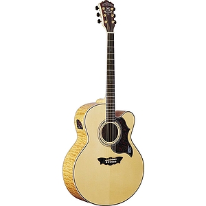 Washburn Cumberland J28SCEDL Acoustic-Electric Jumbo Guitar - w/Case