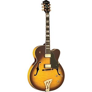 Washburn J5 Hollow-body Electric Guitar - with case