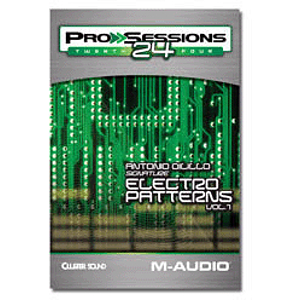 M-Audio ProSessions 24 - Antonio Dilillo Signature Electro Patterns Vol. 1 (Mac & Windows)