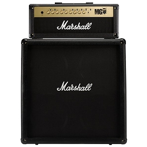 Marshall MGHS Guitar Half-stack - MG100HFX 100w head with MG4X12 cabinet
