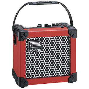 Roland Micro-Cube Red Portable 2-watt Guitar Amp with Effects & Red Hot Finish