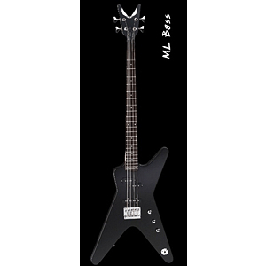 Dean ML Bass Guitar - Classic Black