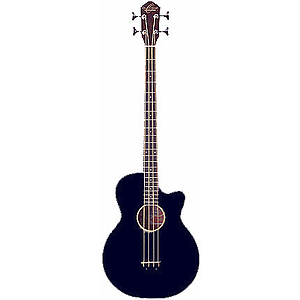 Oscar Schmidt Acoustic-Electric Bass - Black Finish