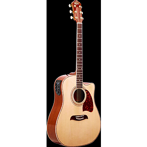 Oscar Schmidt OG2CE Acoustic-Electric Guitar - Natural