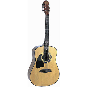 Oscar Schmidt Left-handed Dreadnought Acoustic - Natural Finish