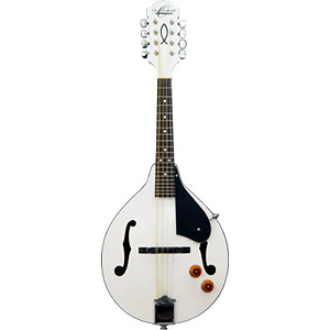 Oscar Schmidt A-Style Mandolin - Acoustic-Electric - White