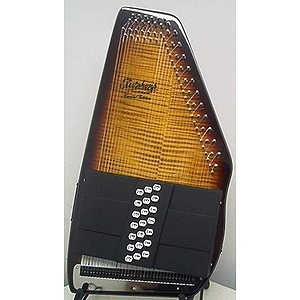 Oscar Schmidt OS150FCE Electric Autoharp w/Flame Maple Top