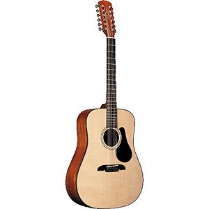 Alvarez RD20S12 Regent Series Dreadnought 12-string Acoustic Guitar - Natural
