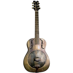 Dean Metal Body Resonator Guitar - Heirloom Brass