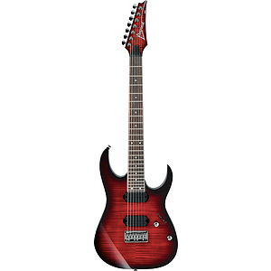 Ibanez RG7321FM 7-string Electric Guitar - Blackberry Sunburst