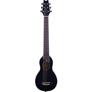 Washburn Rover Travel Guitar - Steel String, Black