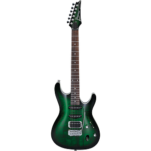 Ibanez SA260FM Electric Guitar - Transparent Emerald Burst