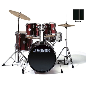 Sonor Force 505 5-piece Studio Drum Set - Black