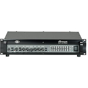 Ampeg SVT-3PRO SVT Pro 450-watt Bass Guitar Amplifier Head with Tube Preamp