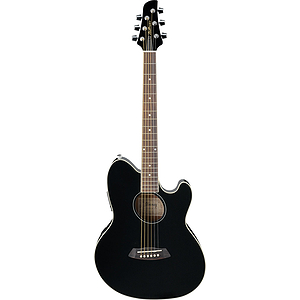 Ibanez TCY10E Steel-string Acoustic-Electric Guitar - Black