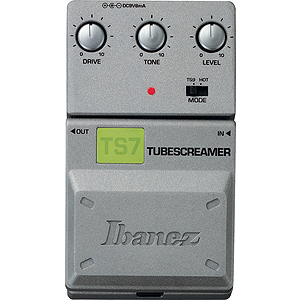 Ibanez TS7 Tone-Lok Tubescreamer Distortion Guitar Effects Pedal