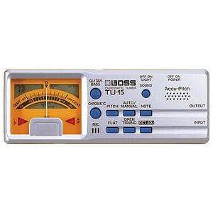 BOSS TU-15 Chromatic Tuner w/Accu-Pitch
