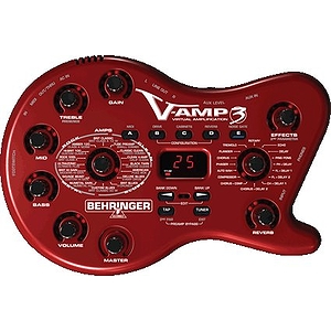 Behringer V-AMP3 Guitar Effects Processor / Amp Modeler with USB Audio Interface and Recording Software