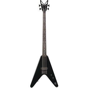Dean V Metalman Flying V-style Bass Guitar - Classic Black