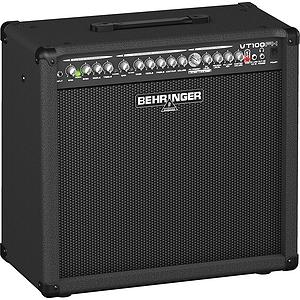 Behringer VT100FX Guitar Combo Amplifier with 2 Independent Channels, VTC Tube Modeling, Dual FX - 1x12, 100W