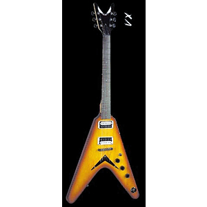 Dean VX V-style Electric Guitar - Trans Braziliaburst